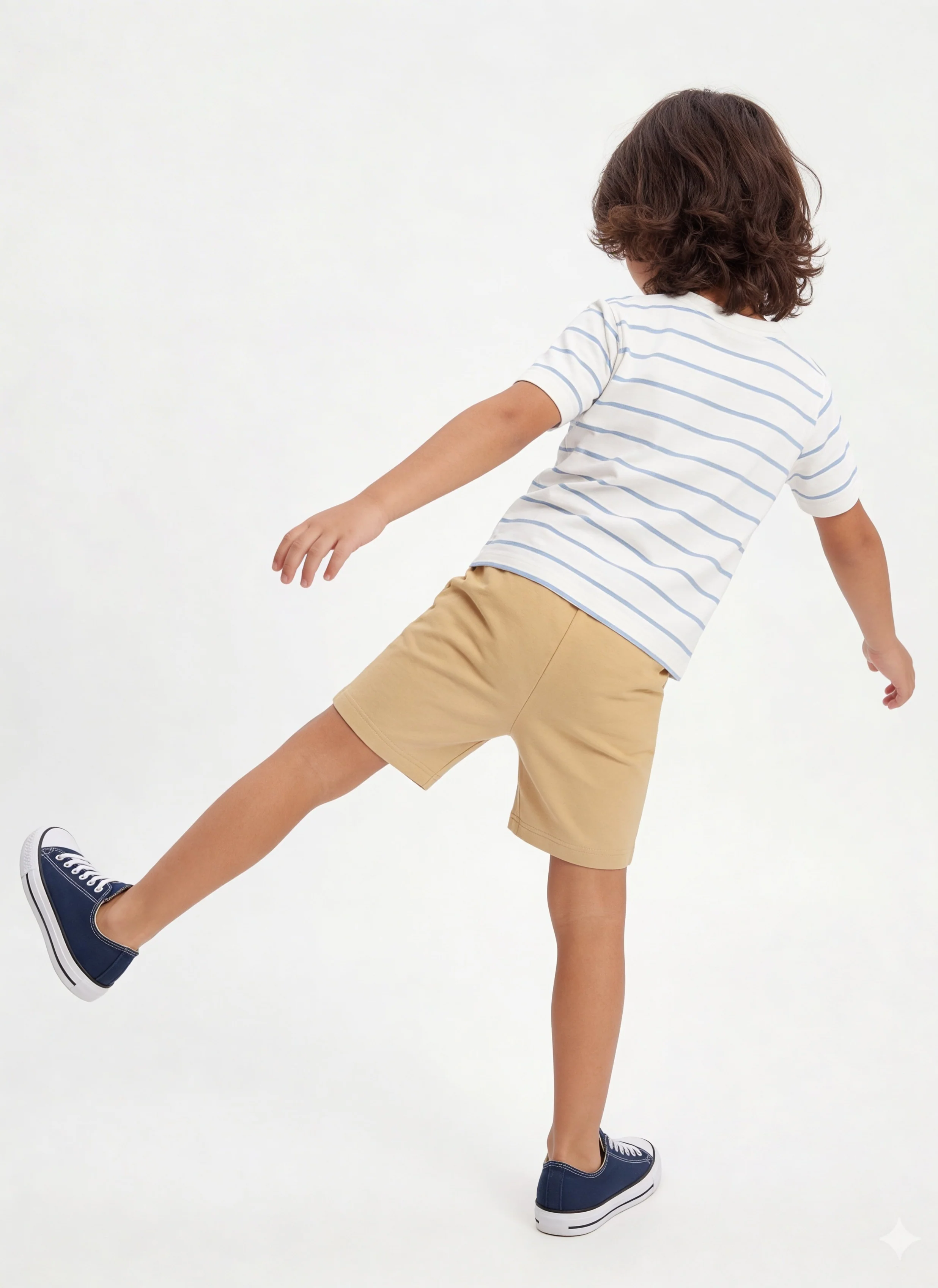 3-Pack HOP Kids Boys Blue Printed Cotton-Blend T-Shirt - Exclusive - Image 2
