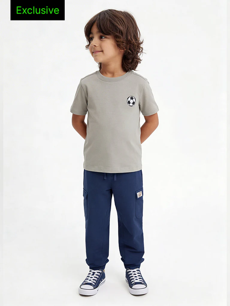 3-Pack HOP Kids Boys Multicolour Printed Cotton T-Shirt - Exclusive