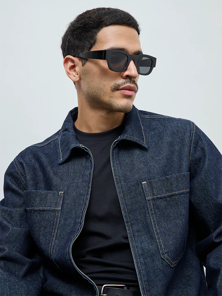 Ascot Blue Relaxed-Fit Denim Jacket - Image 2