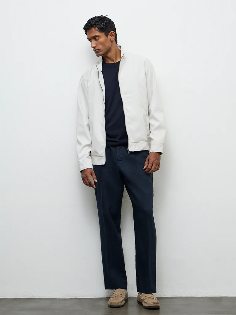 Ascot Off-White Relaxed-Fit Jacket - Image 2