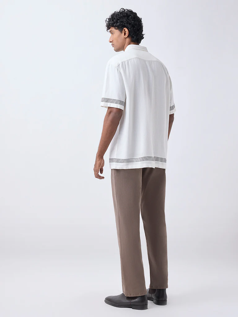 Ascot Taupe Relaxed-Fit Mid-Rise Jeans - Image 4