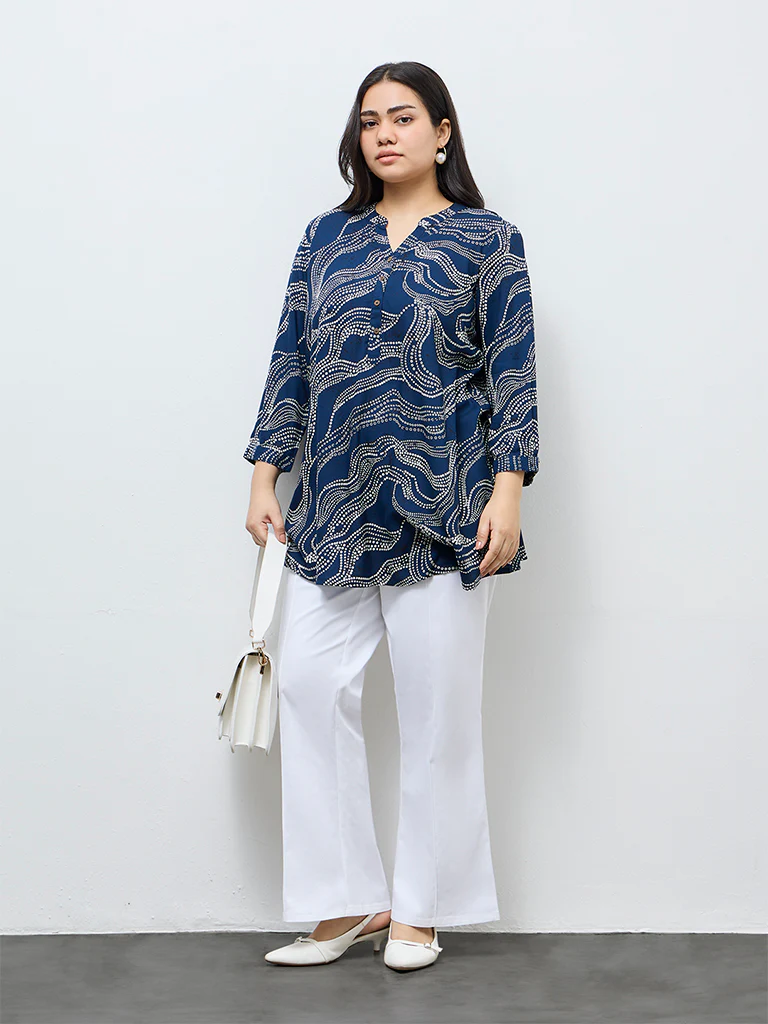 Diza White Pipeline-Detailed Cotton-Blend Pants - Image 2