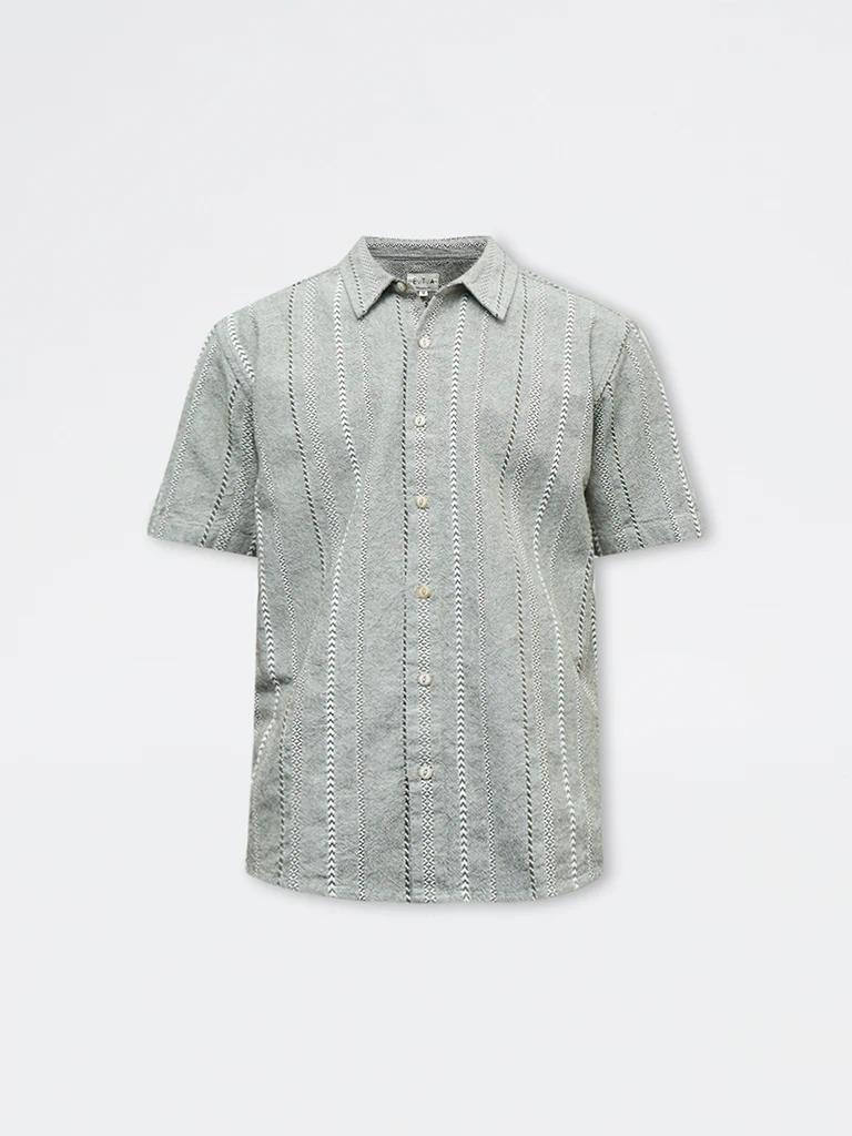 ETA Sage Embroidered Relaxed-Fit Cotton Shirt - Image 5