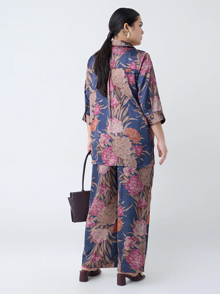 Gia Multicolour Botanical Detailed Shirt - Image 4