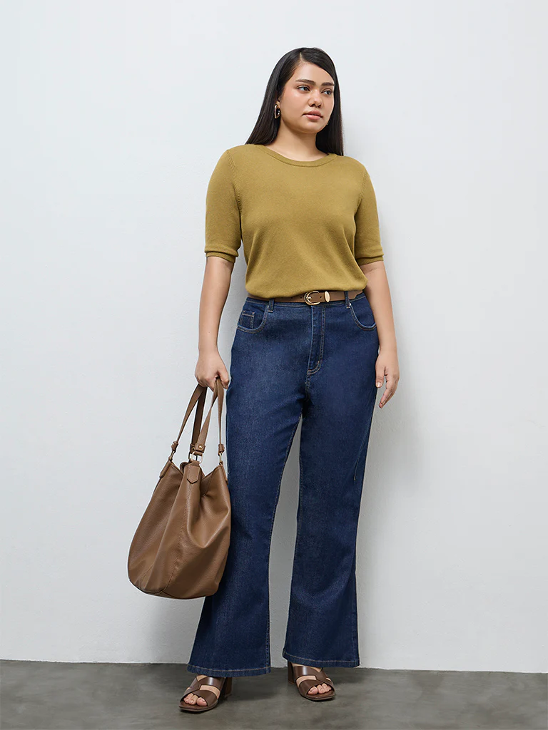 Gia Mustard Solid Top - Image 2