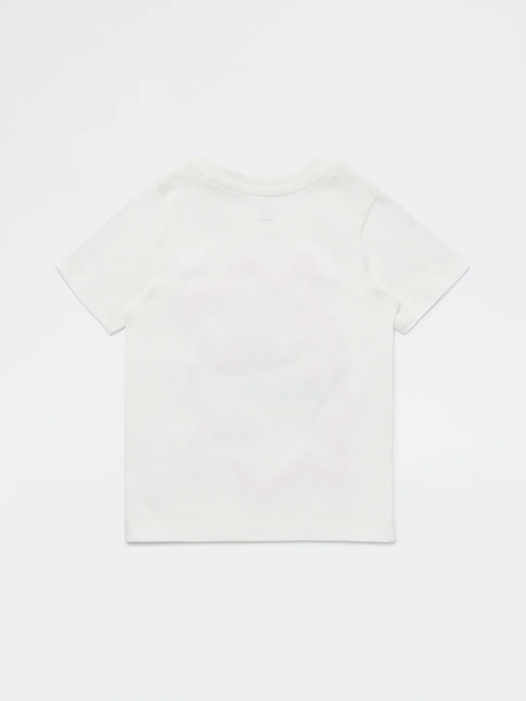 HOP Kids Girls White Summer-Inspired Cotton T-Shirt - Image 3