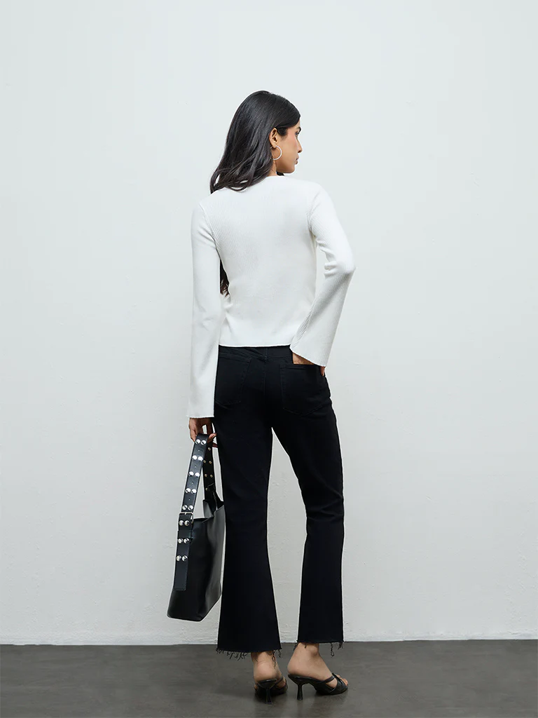 LOV Black High-Rise Jeans - Image 4