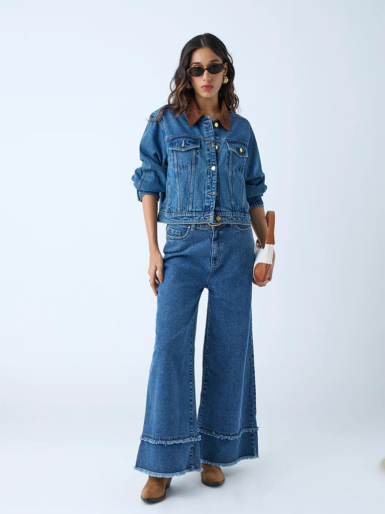 LOV Blue Denim Jacket - Image 2