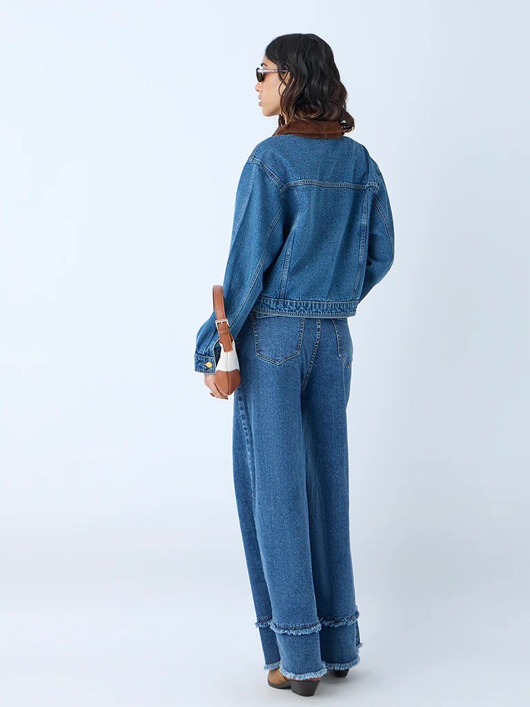 LOV Blue Denim Jacket - Image 4