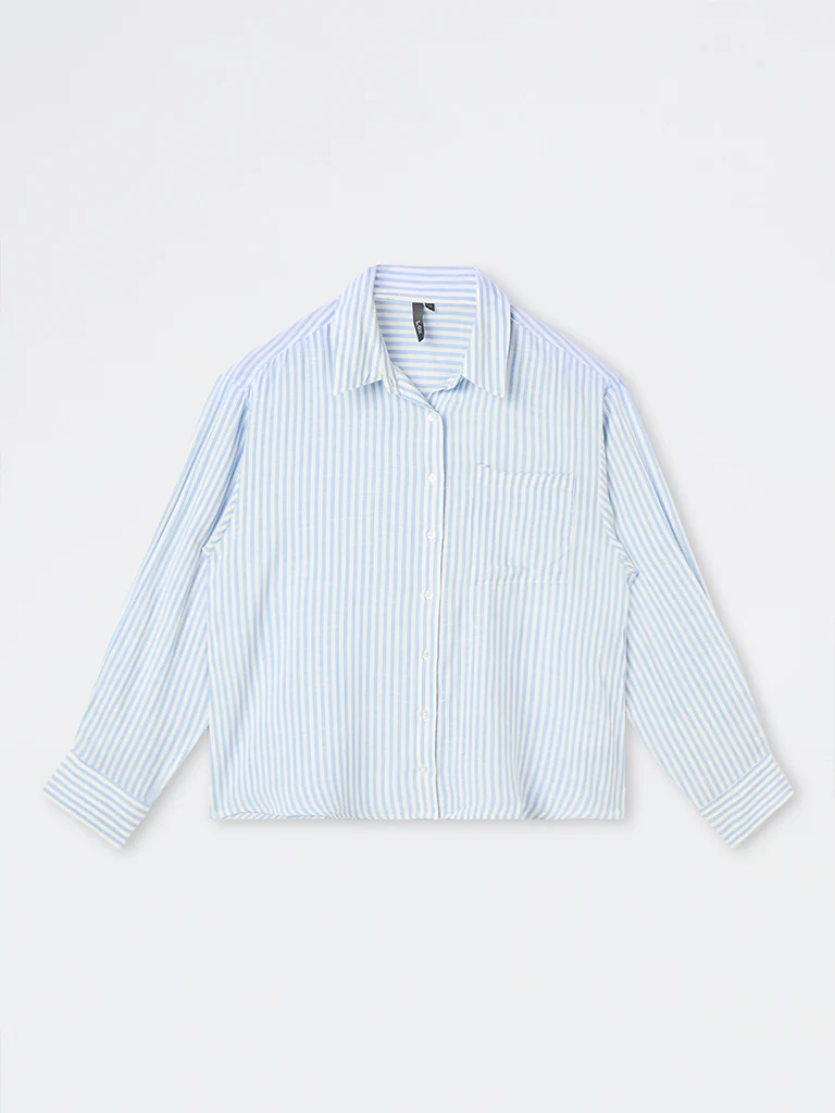 LOV Blue Striped Shirt - Image 5
