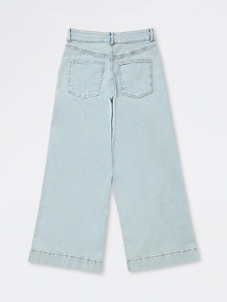 LOV Light Blue High-Rise Jeans - Image 2