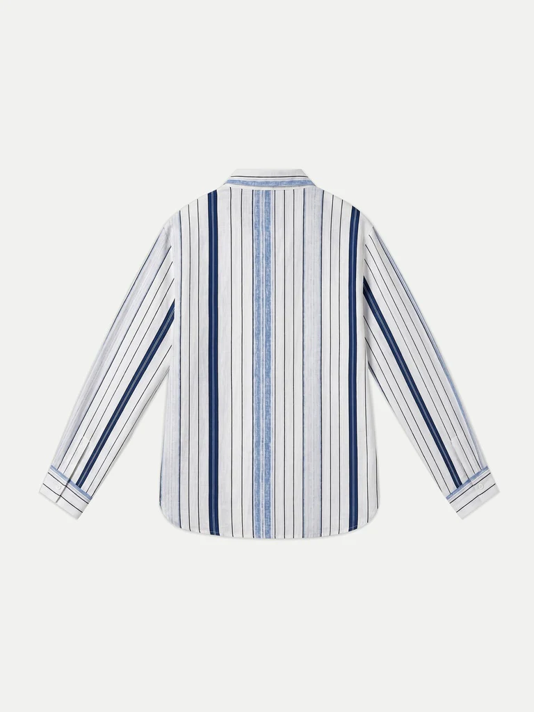 LOV Off-White Striped Shirt - Image 5