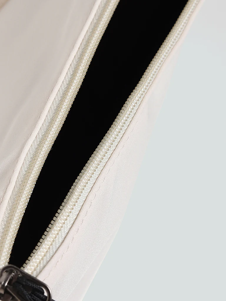 LOV White Sling Cross Body Bag - Image 3