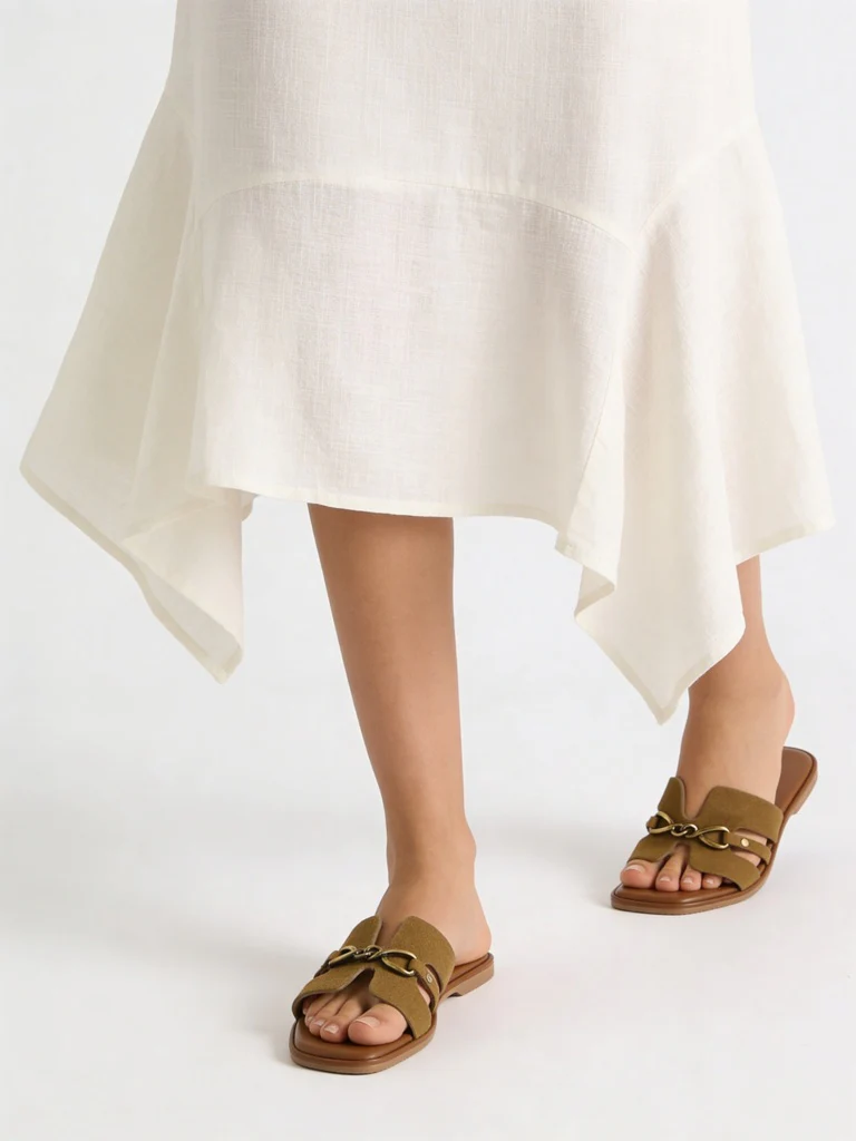 LUNA BLU Olive Hardware Detailed Slides