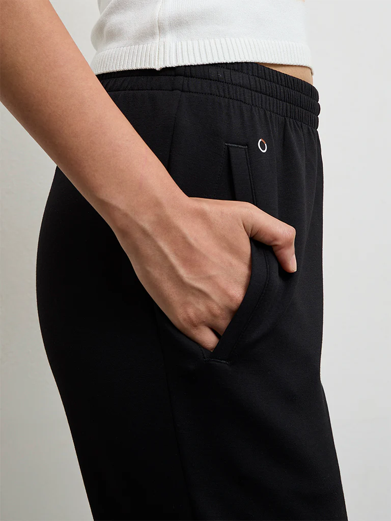 Nuoflexx Black High-Rise Joggers - Image 3
