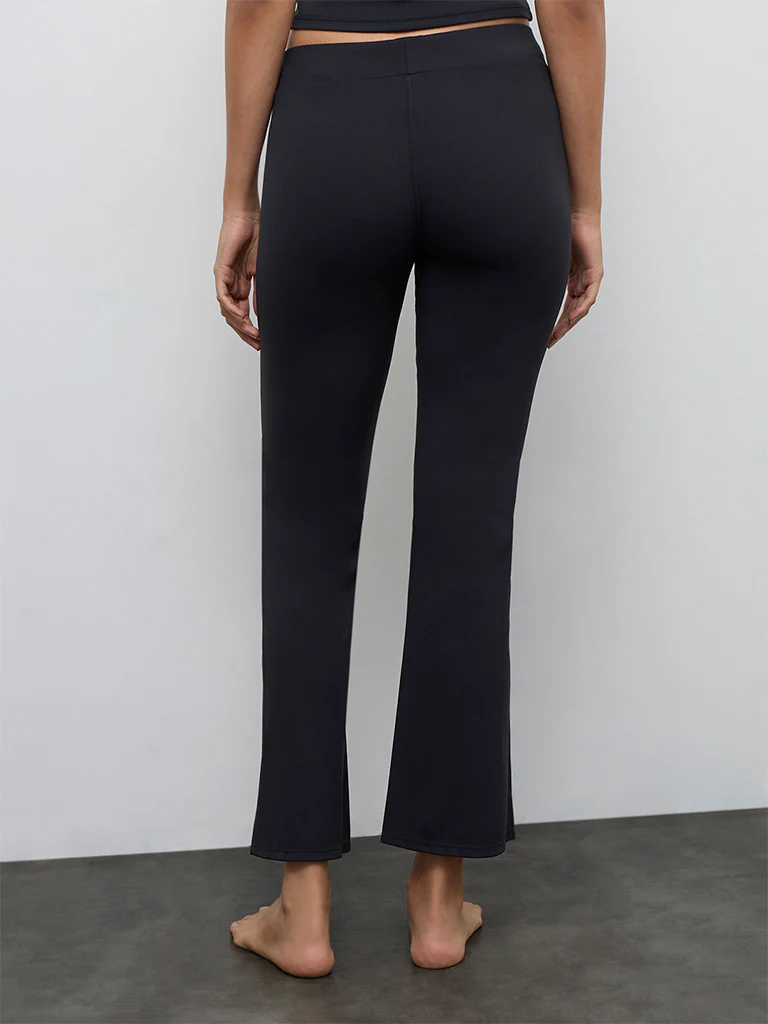 Nuoflexx Black High-Rise Track Pants - Image 4