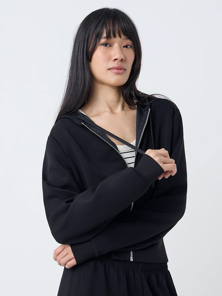 Nuoflexx Black Solid Jacket - Image 3