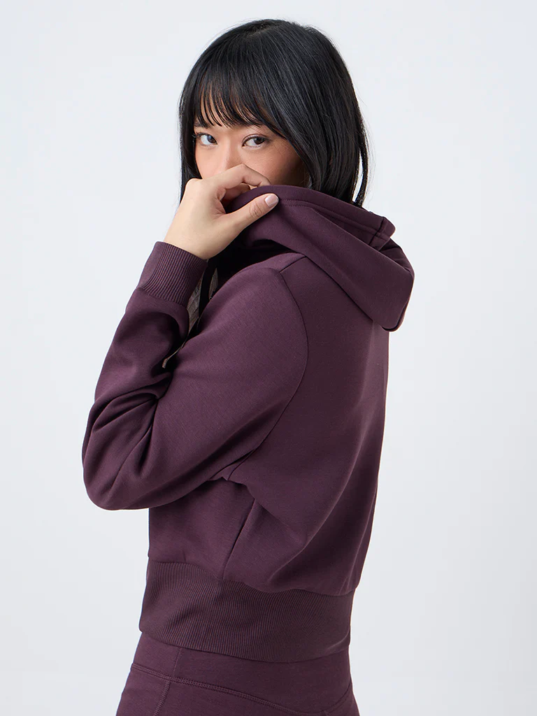 Nuoflexx Burgundy Solid Jacket - Image 5