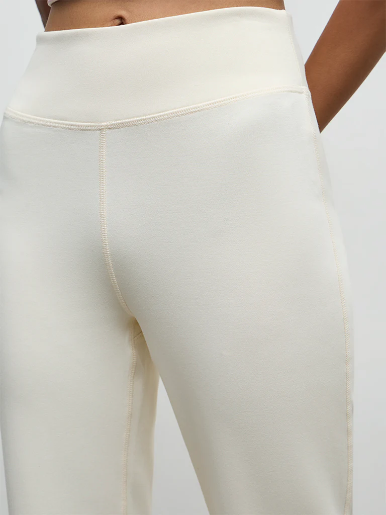 Nuoflexx Cream High-Rise Pants - Image 3