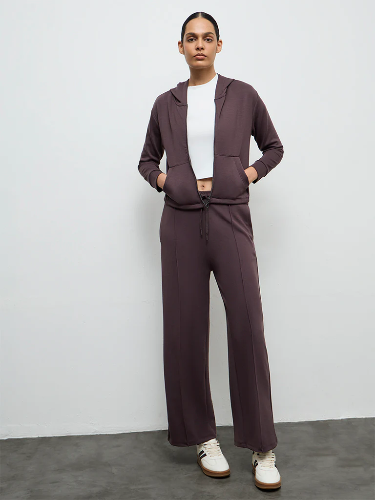 Nuoflexx Dark Brown Solid Jacket - Image 2