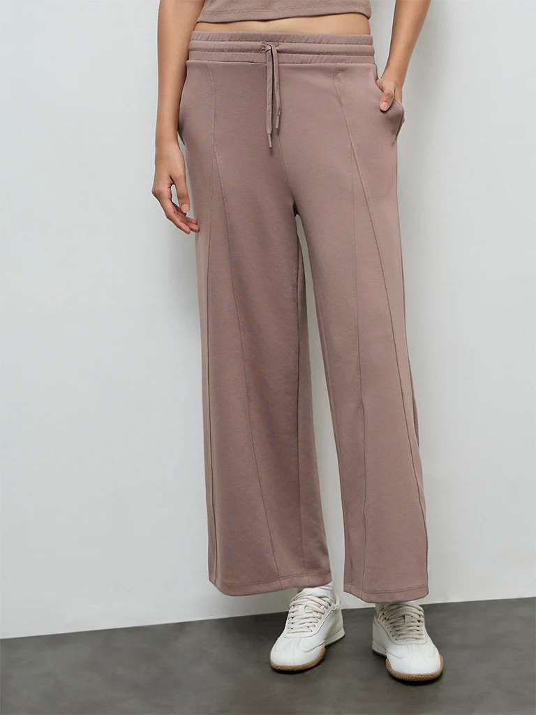 Nuoflexx Dusty Mauve High-Rise Pants - Image 2
