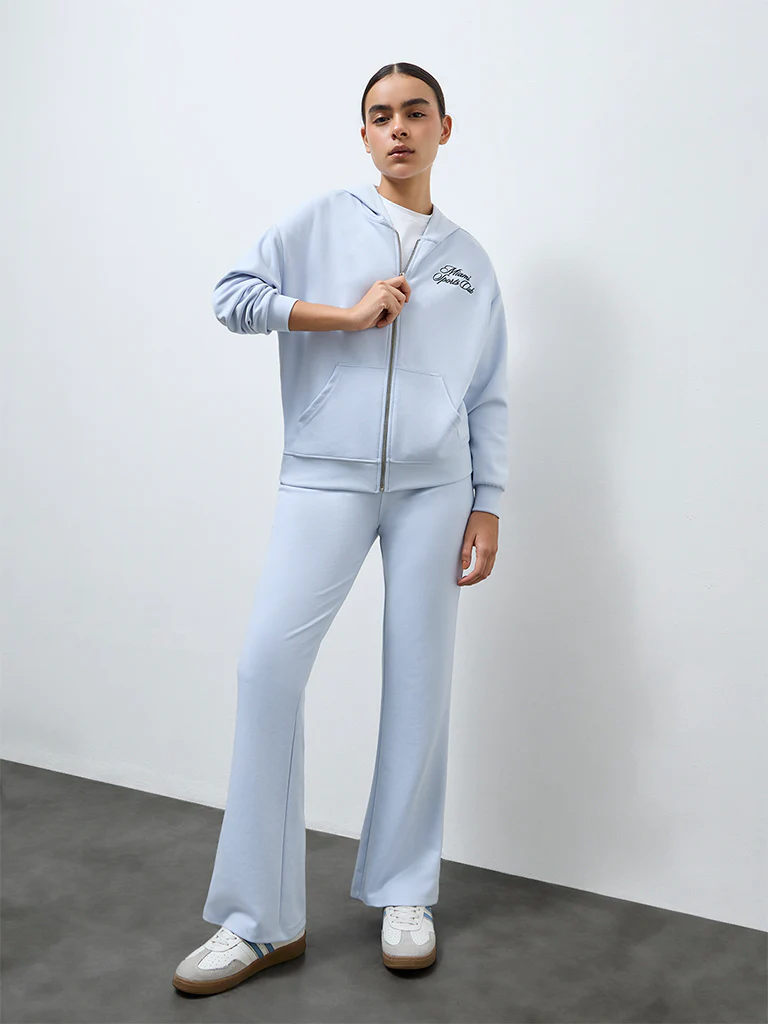 Nuoflexx Light Blue Hooded Jacket - Image 2