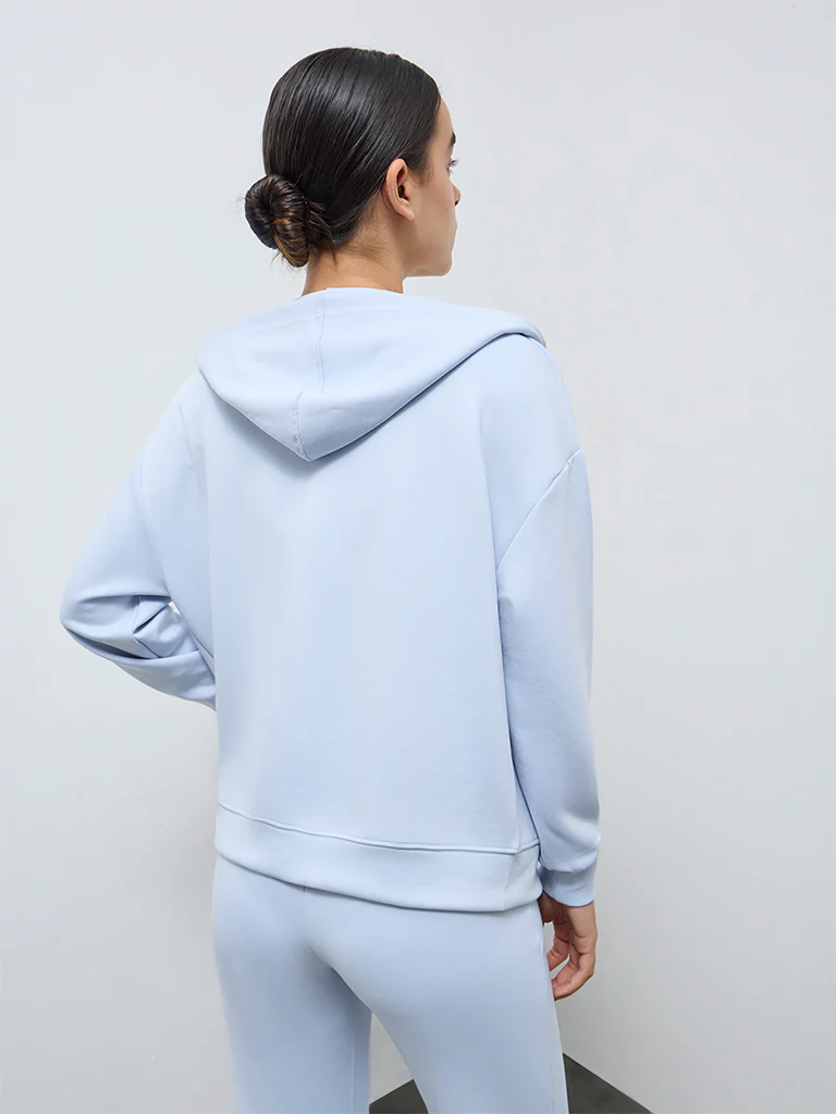Nuoflexx Light Blue Hooded Jacket - Image 4