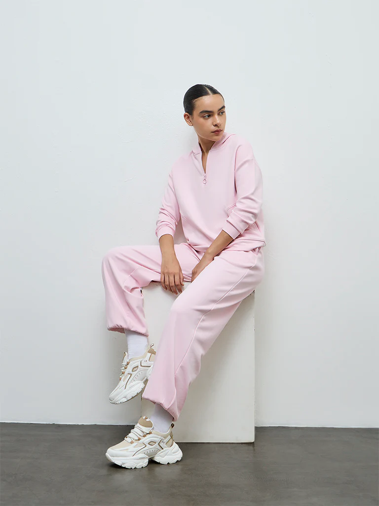 Nuoflexx Light Pink Hoodie - Image 2