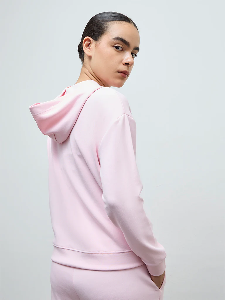 Nuoflexx Light Pink Hoodie - Image 4