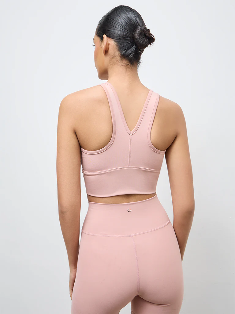 Nuoflexx Pink Ruched Bra Top - Image 4