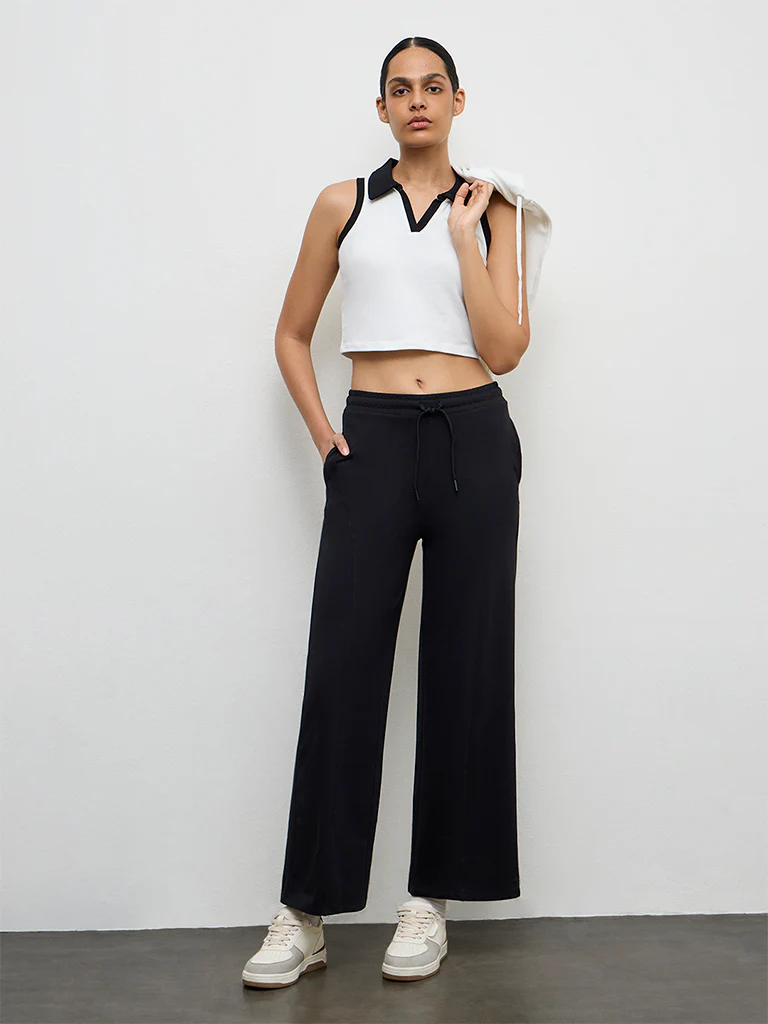 Nuoflexx White Cotton-Blend Top - Image 2
