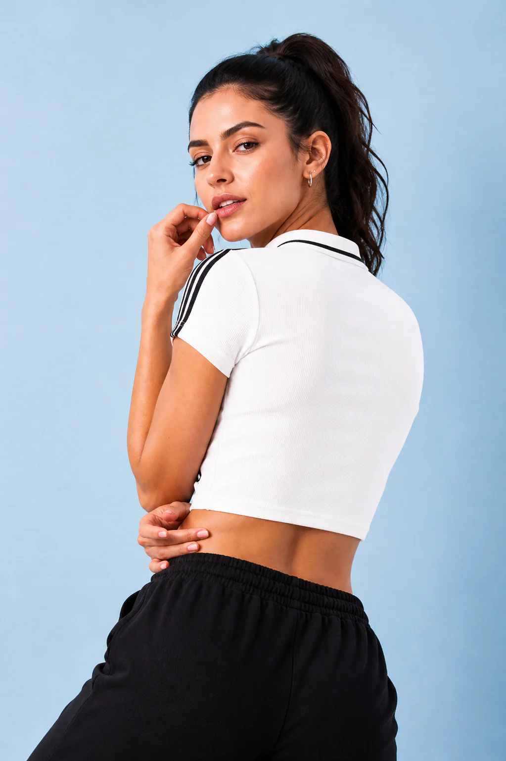 Nuoflexx White Striped Cotton T-Shirt - Image 4
