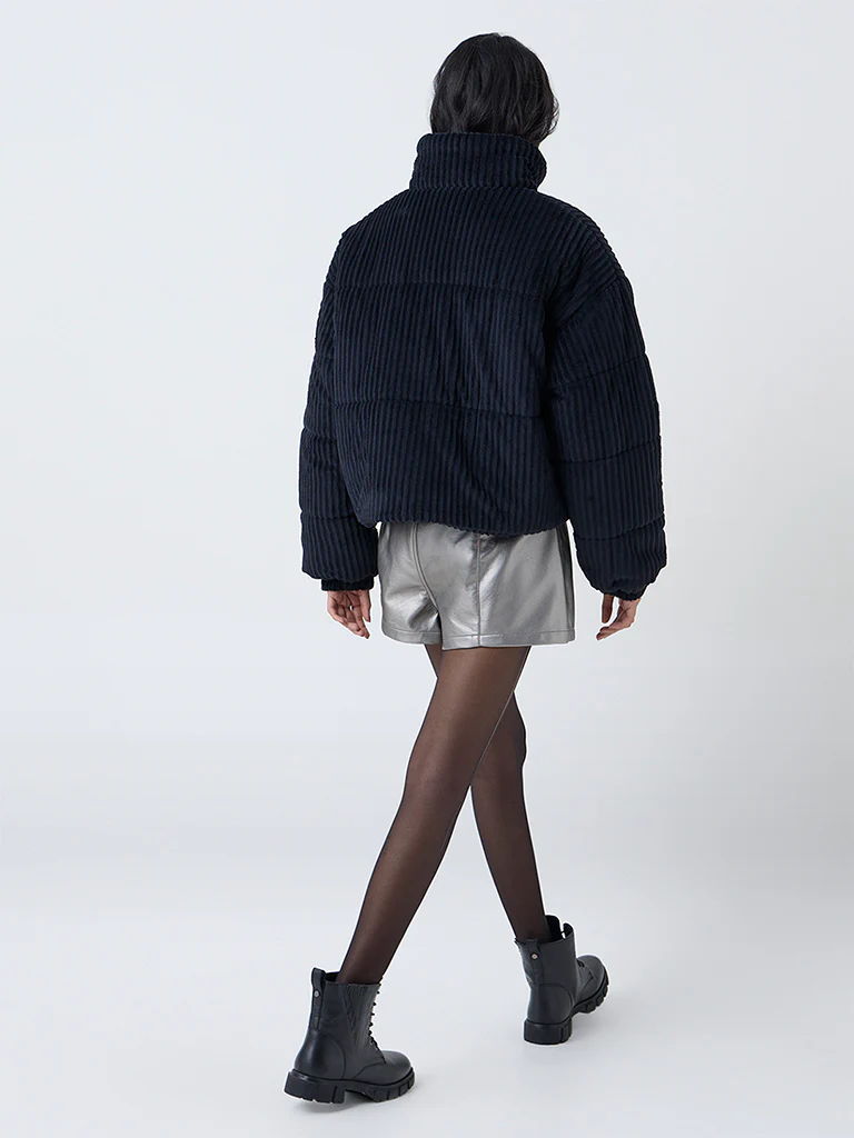 Nuon Black Corduroy Jacket - Image 4