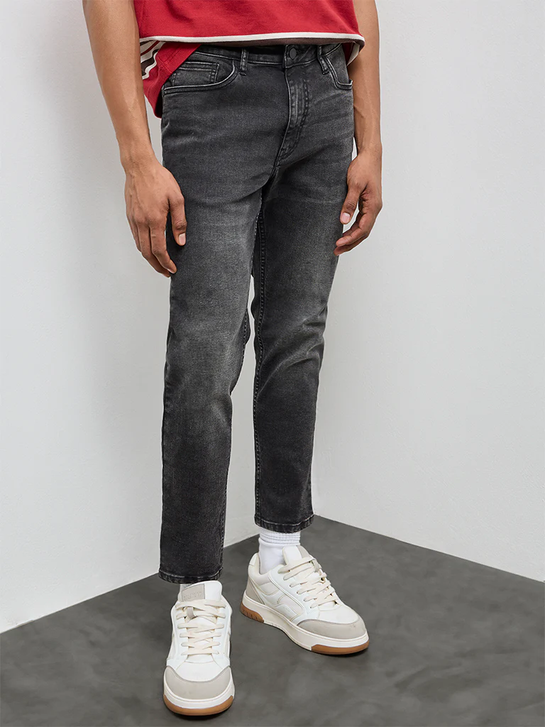 Nuon Charcoal Rodeo-Fit Mid-Rise Jeans - Image 2