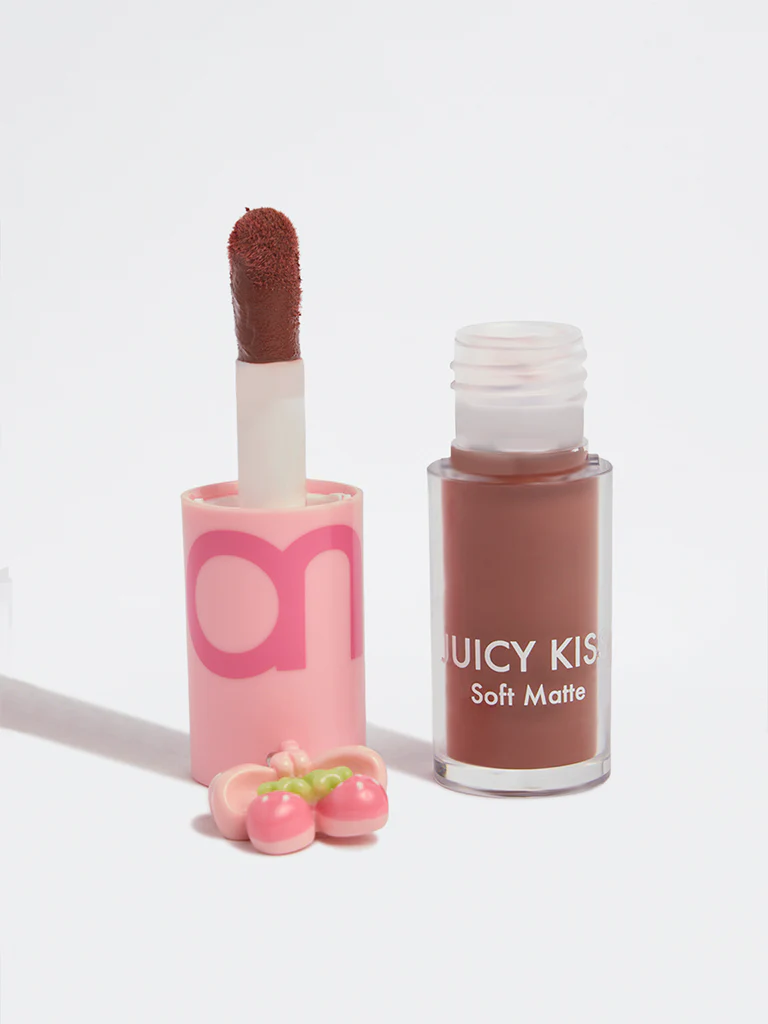 Nuon Juicy Kiss Lip Colour - Fig - 4 ml