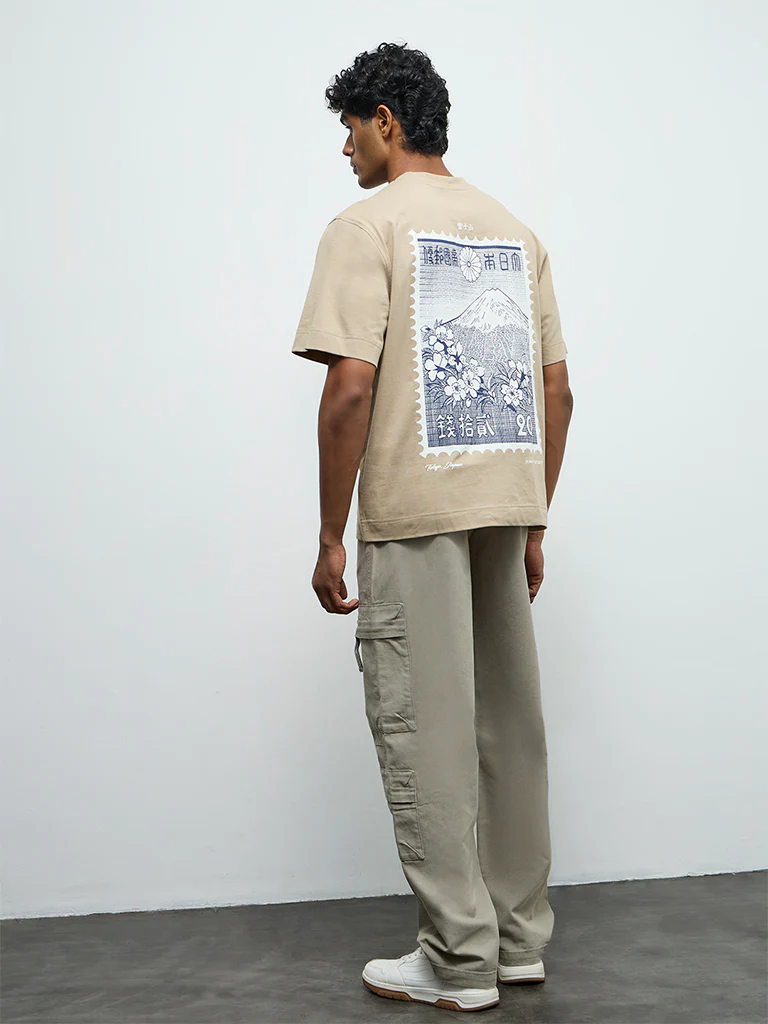 Nuon Sage Relaxed-Fit Mid-Rise Cargo Pants - Image 3