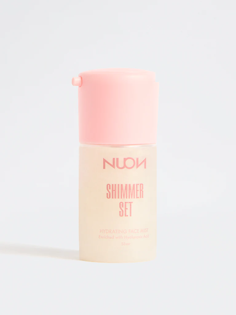 Nuon Shimmer Set Silver Face Mist - 70ML