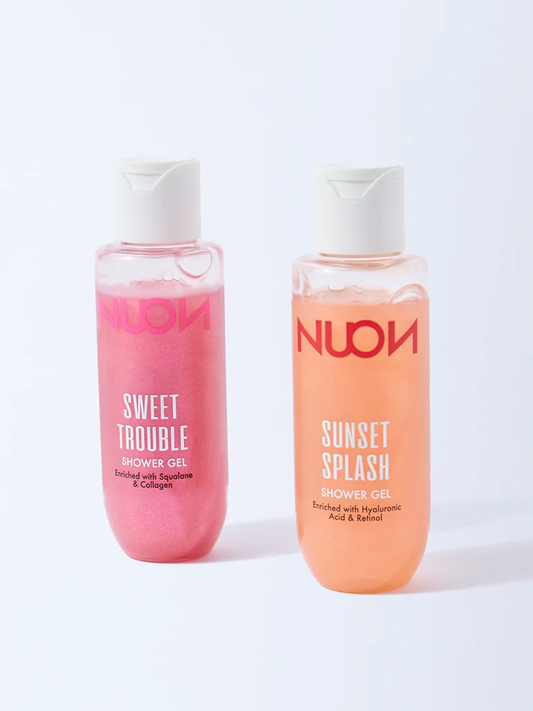 Nuon Sunset Splash Shimmer Shower Gel - 100 ml - Image 5