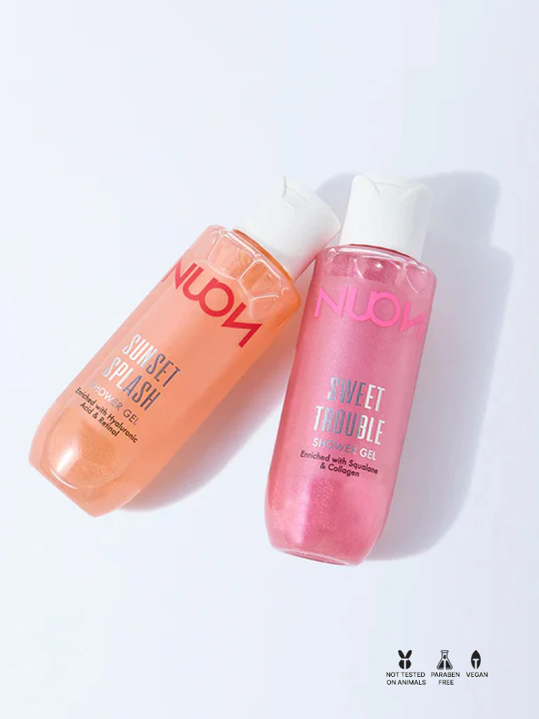 Nuon Sweet Trouble Shimmer Shower Gel - 100 ml - Image 4