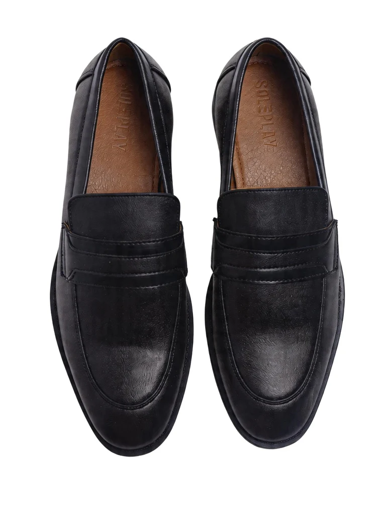 SOLEPLAY Black Diego Loafers - Image 3