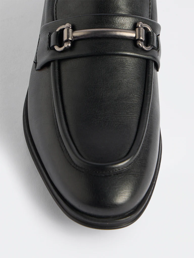 SOLEPLAY Black Horsebit Loafers - Image 4