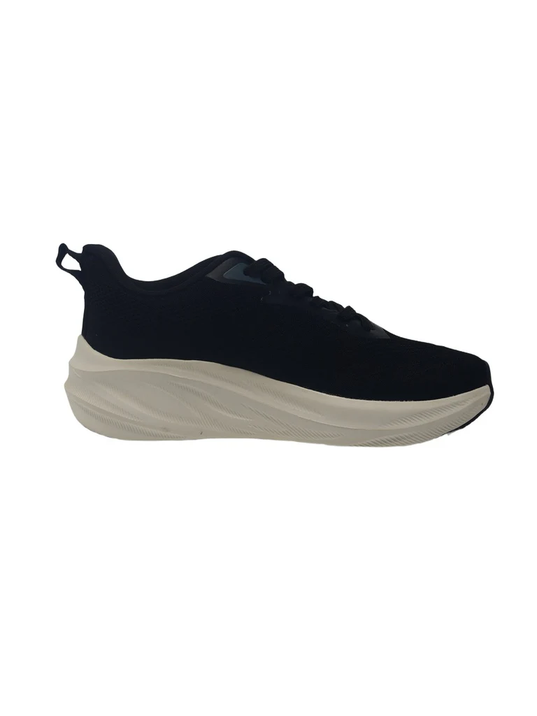 SOLEPLAY Black Knit-Textured Sneakers - Image 2
