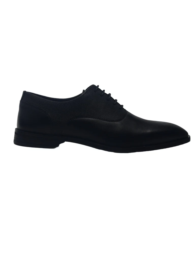 SOLEPLAY Black Lace-Up Oxford Formal Shoes - Image 2