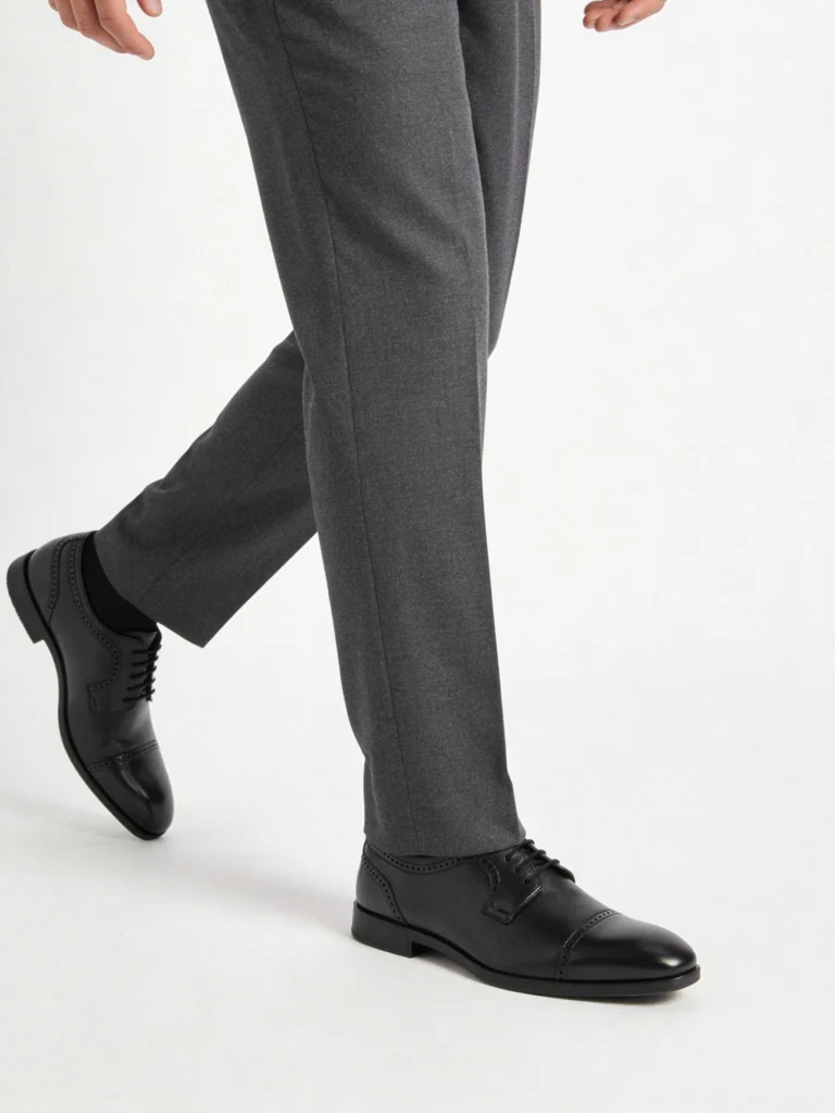 SOLEPLAY Black Oxford Shoes