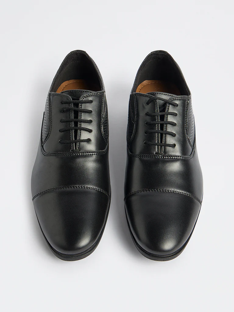 SOLEPLAY Black Oxford Shoes - Image 2
