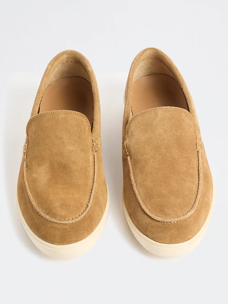 SOLEPLAY Brown Suede Loafers - Image 3