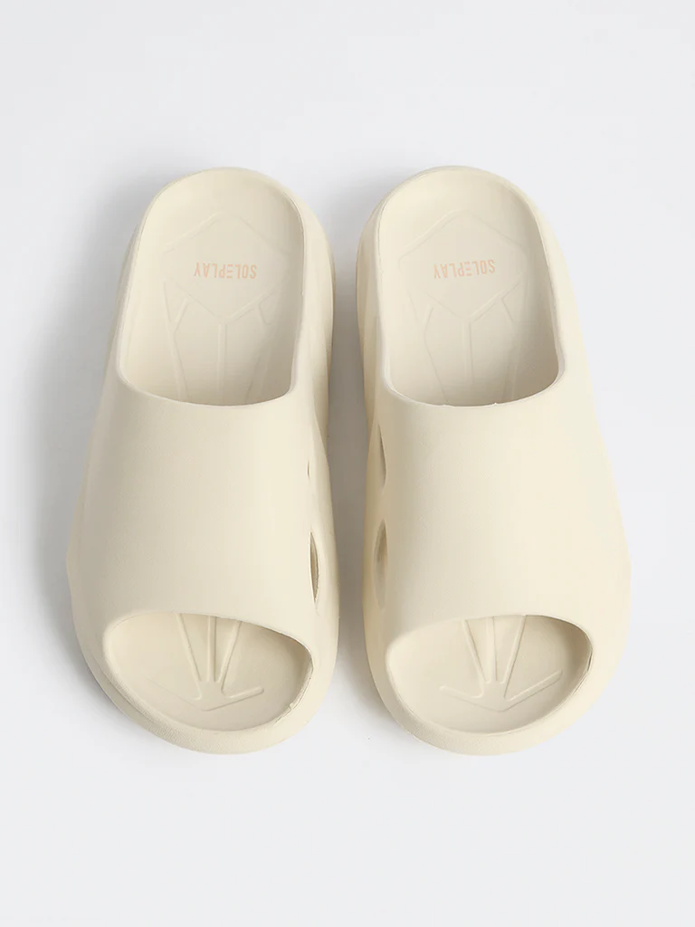 SOLEPLAY Ivory Sports Slides - Image 3