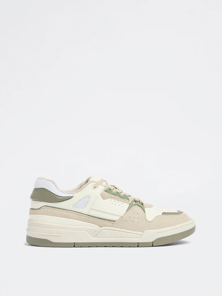 SOLEPLAY Multicolour Perforated Lace-Up Sneakers - Image 2