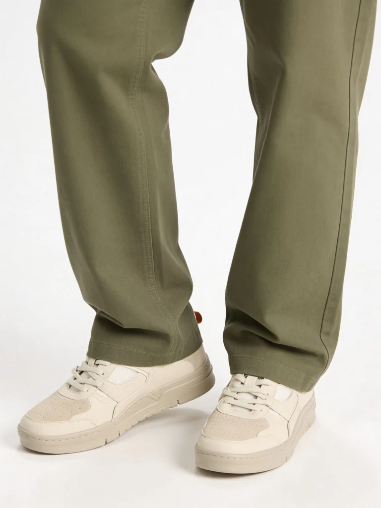 SOLEPLAY Off-White Perforated Lace-Up Sneakers