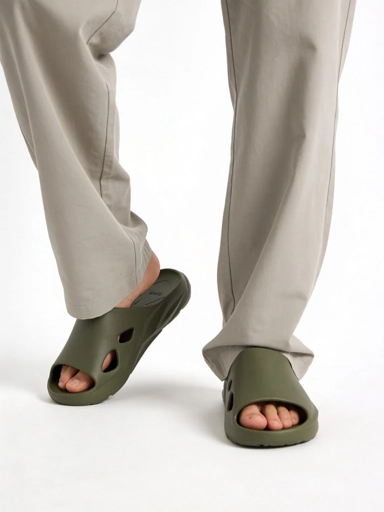 SOLEPLAY Olive Sports Slides